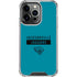 NFL Jacksonville Jaguars Teal Performance Series iPhone 14 Pro Clear Case