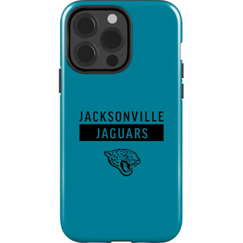 NFL Jacksonville Jaguars Teal Performance Series iPhone 15 Pro Impact Case