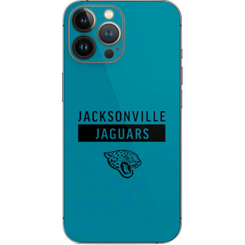 NFL Jacksonville Jaguars Teal Performance Series iPhone 14 Pro Max Skin