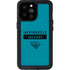 NFL Jacksonville Jaguars Teal Performance Series iPhone 14 Pro Max Waterproof Case