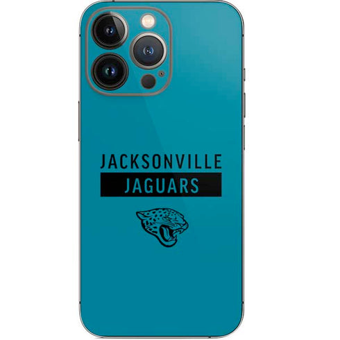 NFL Jacksonville Jaguars Teal Performance Series iPhone 14 Pro Skin