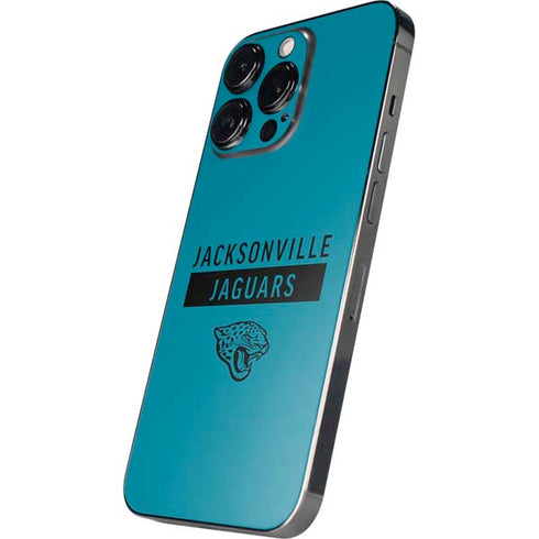 NFL Jacksonville Jaguars Teal Performance Series iPhone 14 Pro Skin