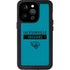 NFL Jacksonville Jaguars Teal Performance Series iPhone 14 Pro Waterproof Case