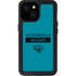 NFL Jacksonville Jaguars Teal Performance Series iPhone 15 Waterproof Case