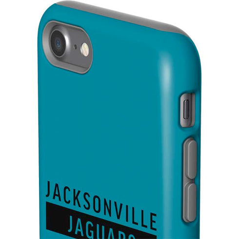 NFL Jacksonville Jaguars Teal Performance Series iPhone SE (2nd & 3rd Gen) Pro Case
