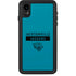 NFL Jacksonville Jaguars Teal Performance Series iPhone XR Waterproof Case