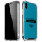NFL Jacksonville Jaguars Teal Performance Series iPhone XS Max Clear Case