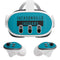 NFL Jacksonville Jaguars Teal Performance Series Meta Quest 3 Skin