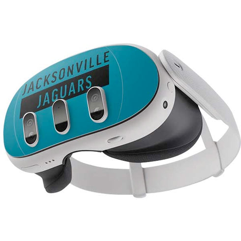 NFL Jacksonville Jaguars Teal Performance Series Meta Quest 3 Skin