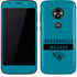 NFL Jacksonville Jaguars Teal Performance Series Moto E5 Play Skin