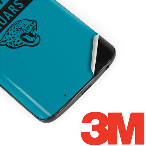 NFL Jacksonville Jaguars Teal Performance Series Moto G6 Skin