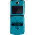NFL Jacksonville Jaguars Teal Performance Series Motorola RAZR Skin