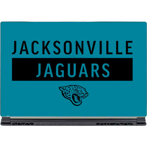 NFL Jacksonville Jaguars Teal Performance Series MSI GS65 Stealth Laptop Skin