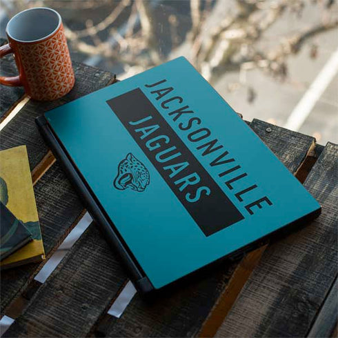 NFL Jacksonville Jaguars Teal Performance Series MSI GS65 Stealth Laptop Skin