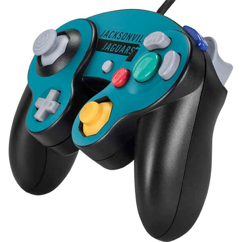 NFL Jacksonville Jaguars Teal Performance Series Nintendo GameCube Controller Skin