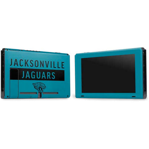 NFL Jacksonville Jaguars Teal Performance Series Nintendo Switch Bundle Skin