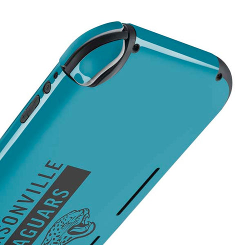 NFL Jacksonville Jaguars Teal Performance Series Nintendo Switch Lite Skin