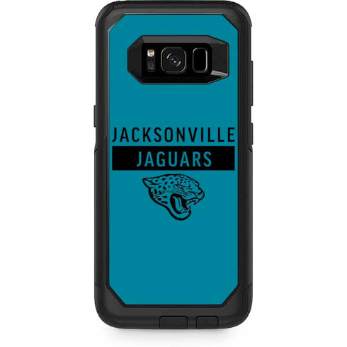 NFL Jacksonville Jaguars Teal Performance Series Otterbox Commuter Galaxy Skin