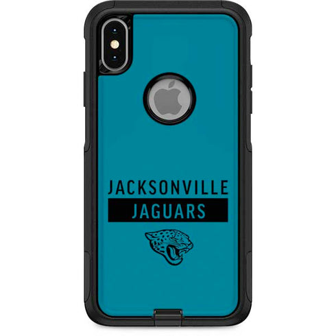 NFL Jacksonville Jaguars Teal Performance Series Otterbox Commuter iPhone Skin