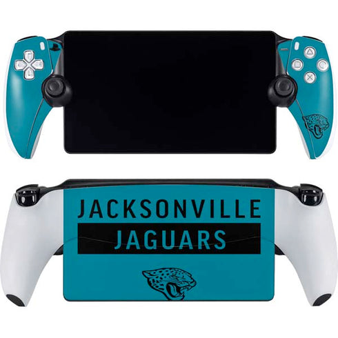 NFL Jacksonville Jaguars Teal Performance Series PlayStation Portal Remote Player Skin