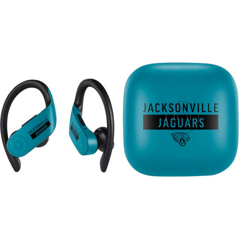 NFL Jacksonville Jaguars Teal Performance Series PowerBeats Pro Skin