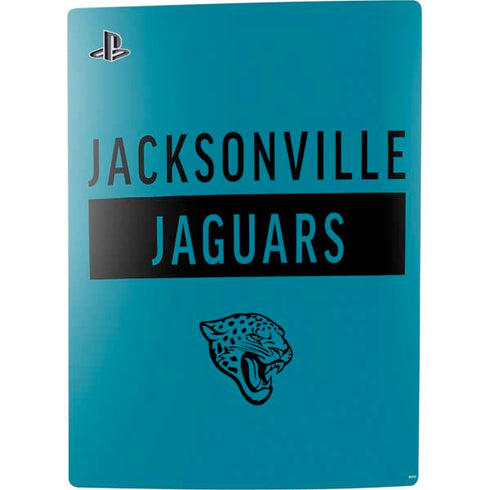 NFL Jacksonville Jaguars Teal Performance Series PS5 Digital Edition Console Skin