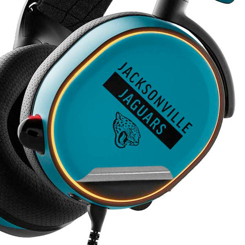NFL Jacksonville Jaguars Teal Performance Series SteelSeries Arctis 5 Skin