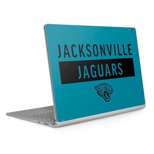 NFL Jacksonville Jaguars Teal Performance Series Surface Book 2 13.5in Skin