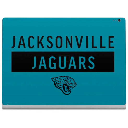 NFL Jacksonville Jaguars Teal Performance Series Surface Book 2 13.5in Skin