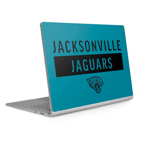 NFL Jacksonville Jaguars Teal Performance Series Surface Book 2 15in Skin