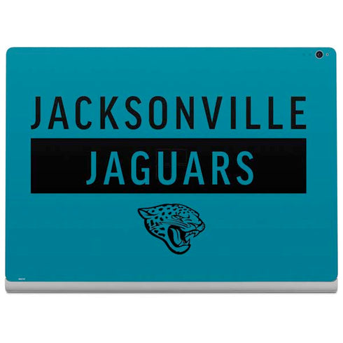 NFL Jacksonville Jaguars Teal Performance Series Surface Book 2 15in Skin