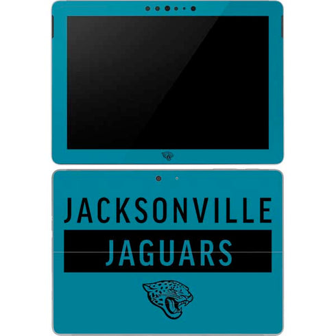 NFL Jacksonville Jaguars Teal Performance Series Surface Go Skin