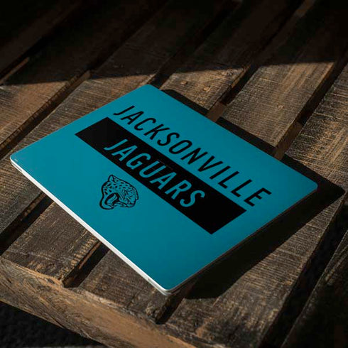NFL Jacksonville Jaguars Teal Performance Series Surface Laptop 3 13.5in Skin