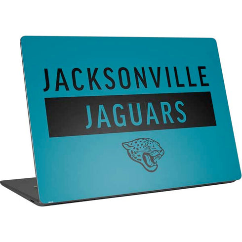 NFL Jacksonville Jaguars Teal Performance Series Surface Laptop 4 15in Skin