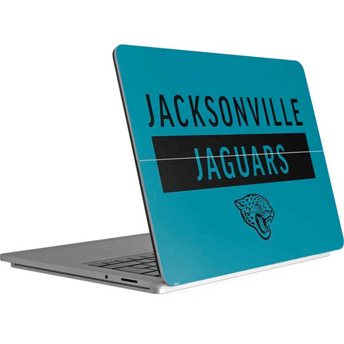 NFL Jacksonville Jaguars Teal Performance Series Surface Laptop Studio Skin