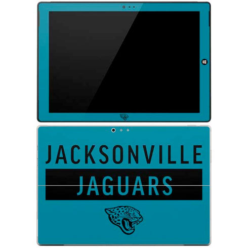 NFL Jacksonville Jaguars Teal Performance Series Surface Pro 3 Skin