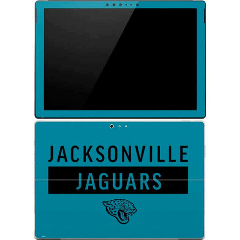 NFL Jacksonville Jaguars Teal Performance Series Surface Pro 4 Skin