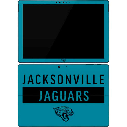 NFL Jacksonville Jaguars Teal Performance Series Surface Pro 7 Skin
