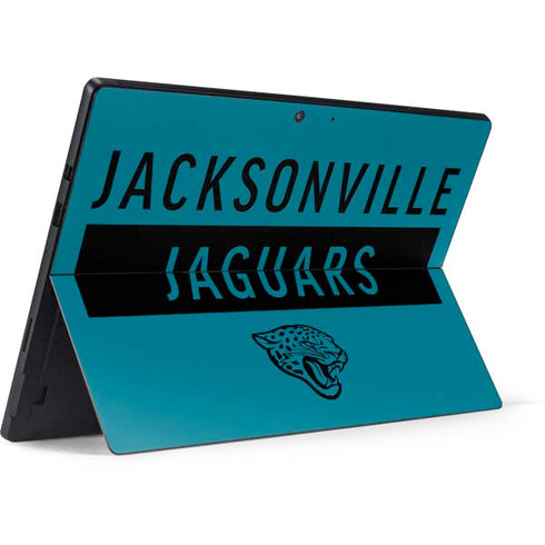 NFL Jacksonville Jaguars Teal Performance Series Surface Pro 7 Skin