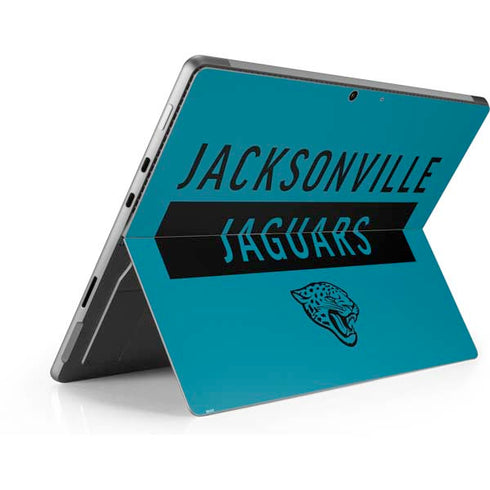 NFL Jacksonville Jaguars Teal Performance Series Surface Pro 8 Skin