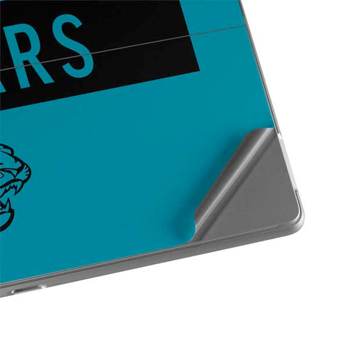 NFL Jacksonville Jaguars Teal Performance Series Surface Pro 8 Skin