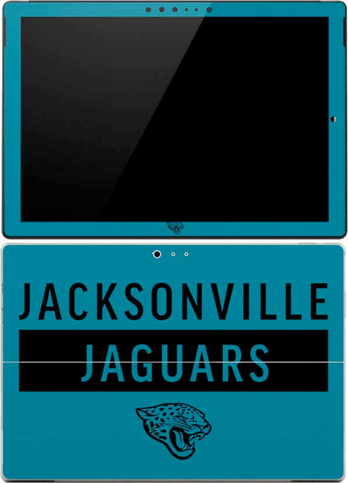 NFL Jacksonville Jaguars Teal Performance Series Surface Pro (2017) Skin
