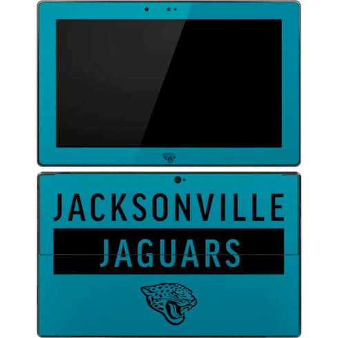 NFL Jacksonville Jaguars Teal Performance Series Surface Pro Tablet Skin