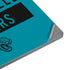 NFL Jacksonville Jaguars Teal Performance Series Universal Laptop 17in (13.8 x 10in) Skin