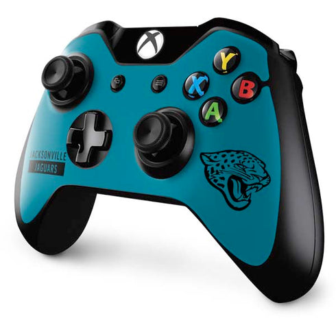 NFL Jacksonville Jaguars Teal Performance Series Xbox One Controller Skin