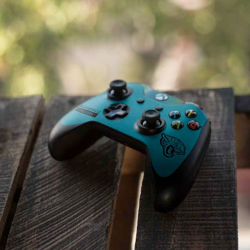 NFL Jacksonville Jaguars Teal Performance Series Xbox One Controller Skin