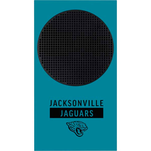 NFL Jacksonville Jaguars Teal Performance Series Xbox Series S Skins