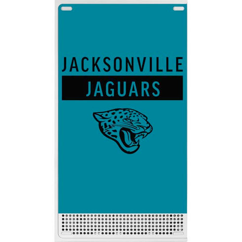 NFL Jacksonville Jaguars Teal Performance Series Xbox Series S Skins