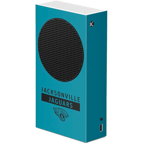 NFL Jacksonville Jaguars Teal Performance Series Xbox Series S Console Skin