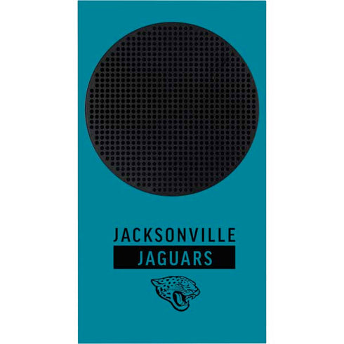 NFL Jacksonville Jaguars Teal Performance Series Xbox Series S Console Skin